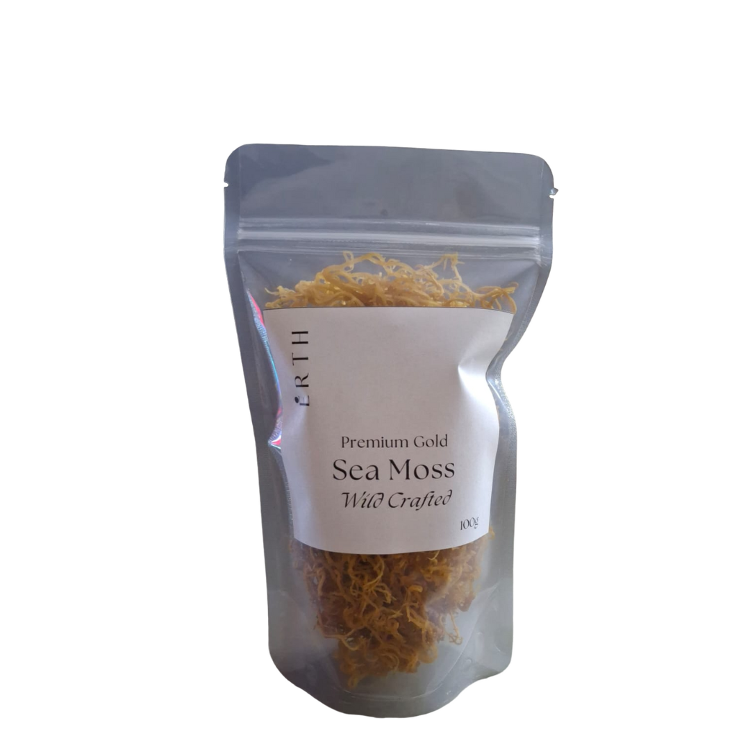 Premium Gold Sea Moss - Wild Crafted