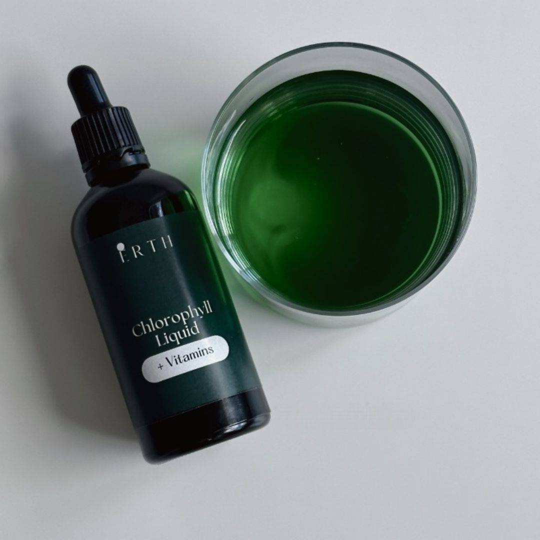 Chlorophyll Liquid Drops